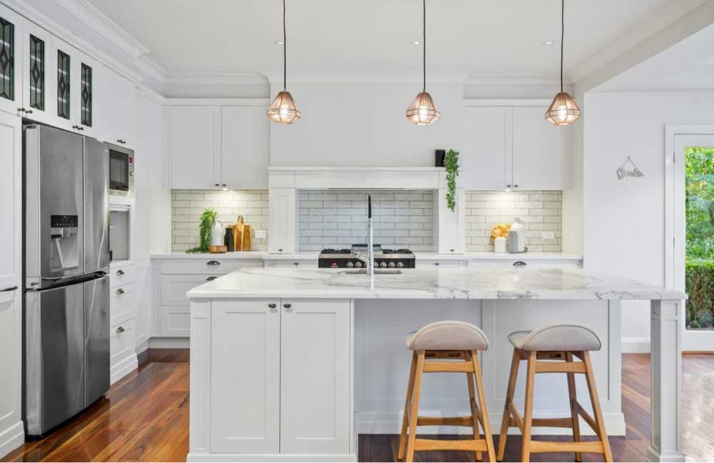 Seller advocate, kitchen after staging